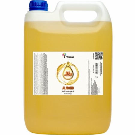 Massasjeolje VERANA® Søt Mandel, 5 liter (Baseolje) 