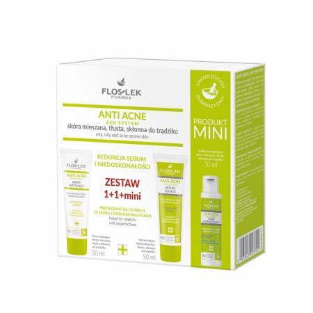 Anti acne hudpleie sett