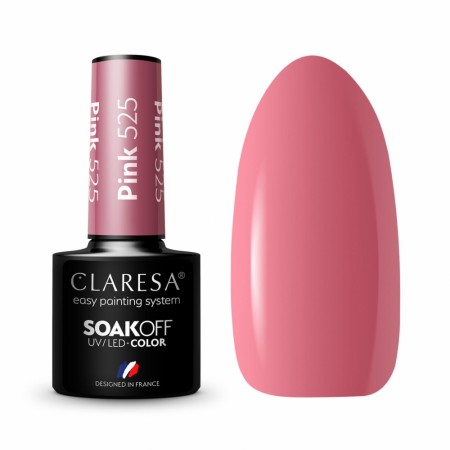 Claresa® Hybrid SoakOff Neglelakk, Pink525