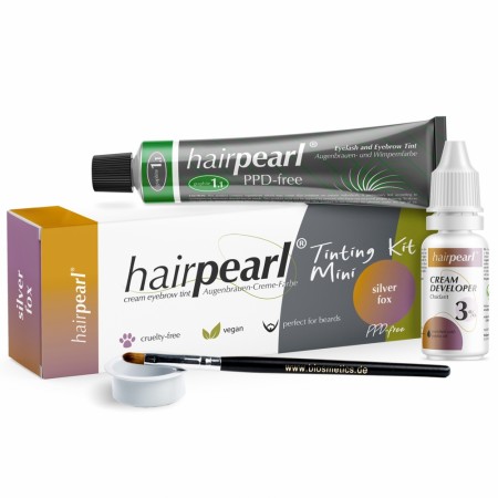 Bryn/Vippefarge PPD free, Hairpearl® MiniKit No. 1.1 -Graphite Grey