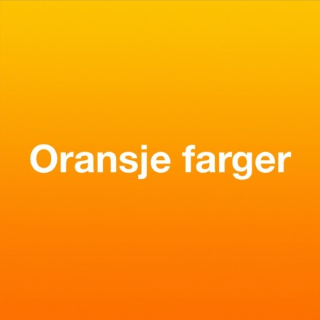 Oransje farger