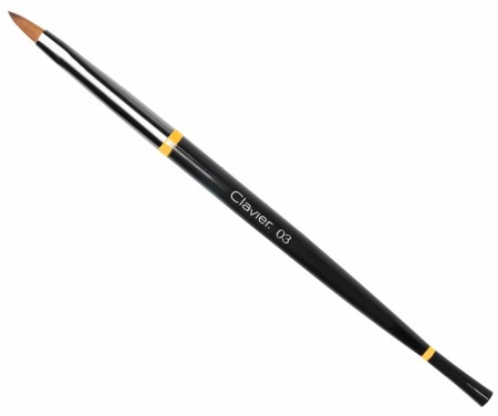 Pensel for akryl, Clavier - 03 black