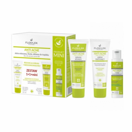 Anti acne hudpleie sett