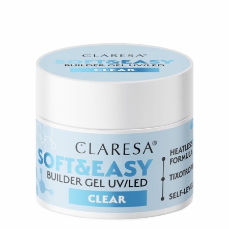 Soft & Easy Builder Gel, Claresa® Clear, 90g