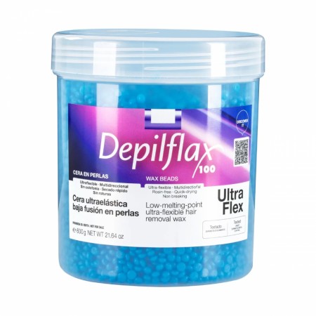Stripsfrie Voksperler Depilflax 100 UltraFlex, 600g