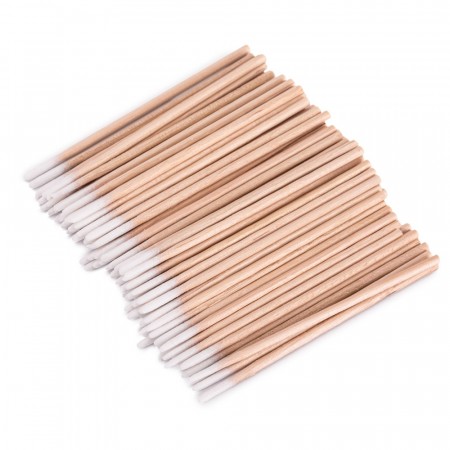 AlleLac engangs trepinner, 7cm spisset med bomull (100stk)