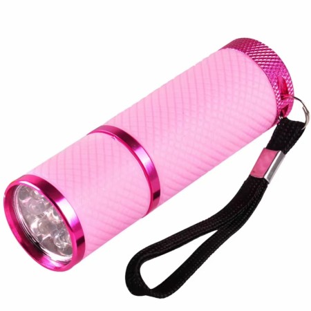 Neglelampe UV/ LEDMini, 9W ROSA