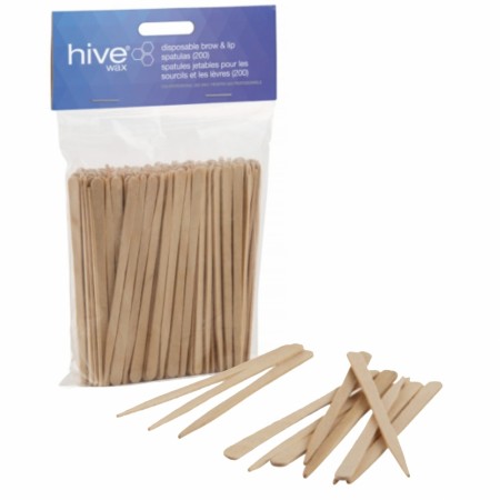 Hive of beauty trespatler for bryn og vipper 88x2-5mm (200stk)