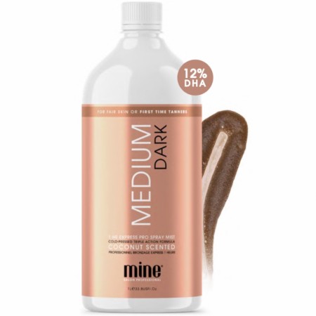 Minetan® Medium Dark Pro Spray Mist, 1000ml