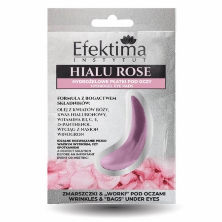Under eye Gel pads, HIALU-ROSE, Efektima NB! Dato 31/7-23