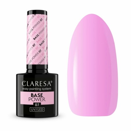POWER BASE Hybrid/SoakOff Claresa® 07 Candy pink shade