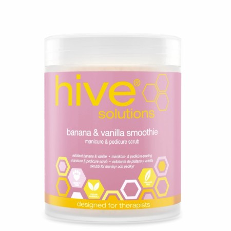 Banana and Vanilla Manicure & Pedicure Scrub, HIVE® 500ml