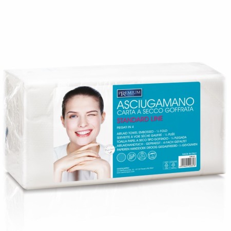 Engangshåndklær embossed 40x70cm (60pk)