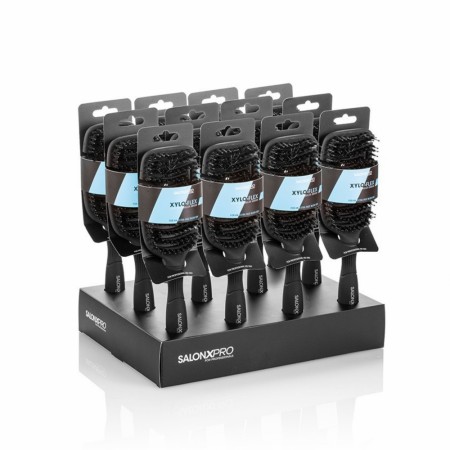 Xylo-flex detangling brush med display, 12stk