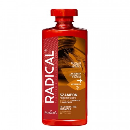 Farmona Radical Regenerating Shampoo for tørt og sprøtt hår, 400 ml