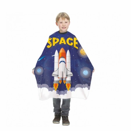 Klippekappe for barn, Space 100% polyester