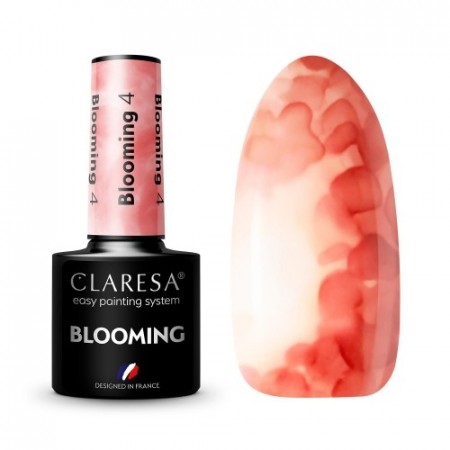 Neglelakk, Hybrid / SoakOff, 5ml Claresa® Blooming 4 Red