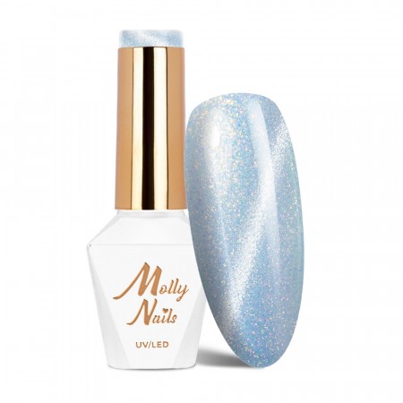 NEGLELAKK, HYBRID/SOAKOFF MollyNails Cat eye 184 HEMA-FREE, 8g