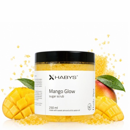 Habys Daily Spa Sukkerskrubb (250ml), Mango Glow