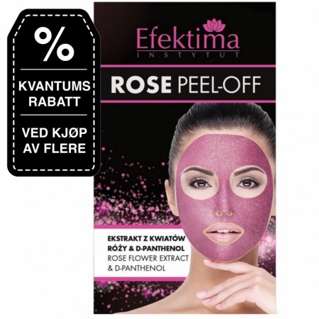 Peel-off Ansiktsmaske, ROSE Efektima