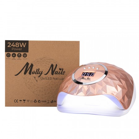 UV/LED neglelampe 248W Molly Nails