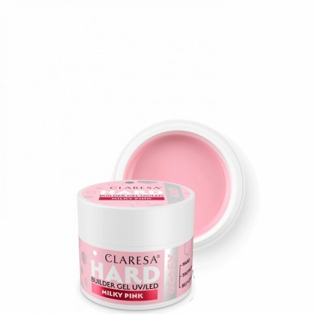 Hard & Easy Builder Gel, Claresa® MILKY PINK 12g