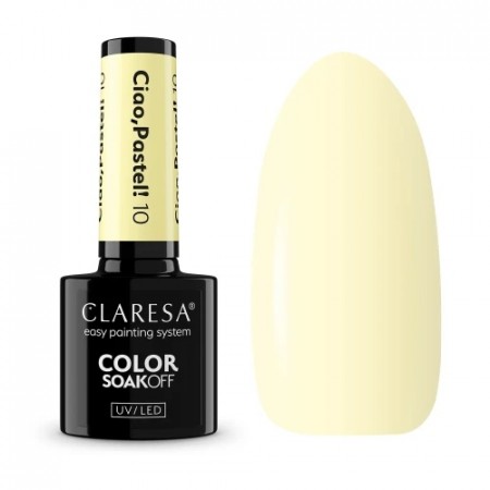 Neglelakk, Hybrid / SoakOff, 5ml Claresa® Ciao, pastel! 10