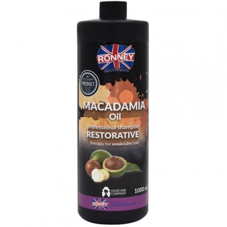 Shampoo, RONNEY® Macadamia Oil 1000ml