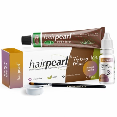 Bryn/Vippefarge PPD free, Hairpearl® MiniKit No. No. 3 -Natural Brown
