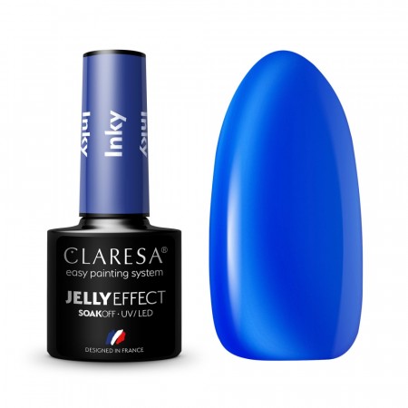 Claresa® Hybrid Neglelakk, Jelly Effect Inky