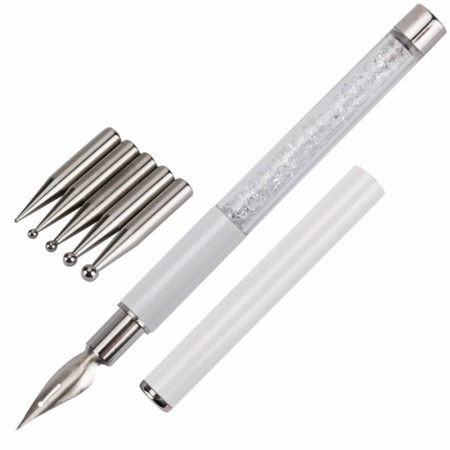 Stylograph penn med 5 utskiftbare tipper