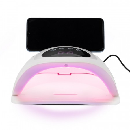 UV/LED neglelampe 320W med telefon stativ
