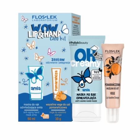 Wow Charm hand and lip care sett