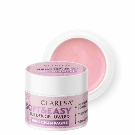 Soft & Easy Builder Gel, Claresa® Pink Champagne, 45g