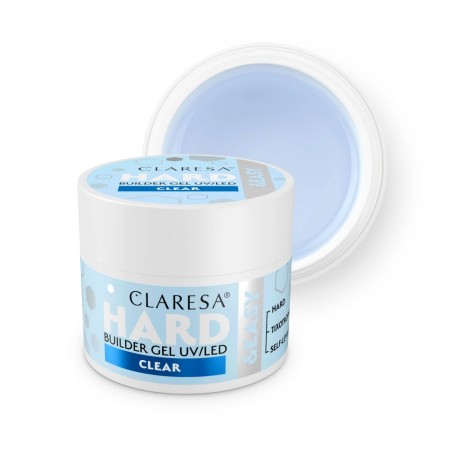 Hard & Easy Builder Gel, Claresa® CLEAR 45g