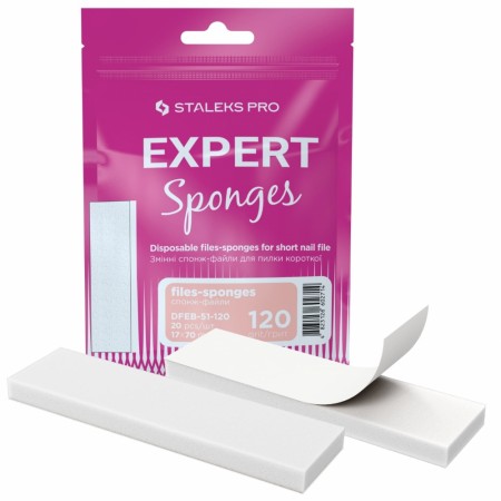 Utskiftbare engangs poleringsfiler EXPERT 51, 120grit (10stk)