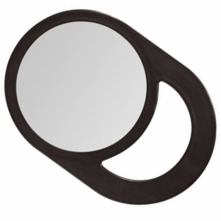 Salong Speil, sort Ø16