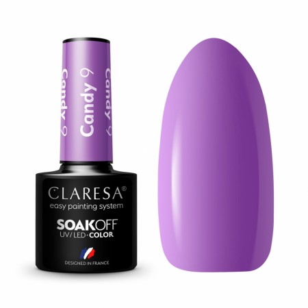 Claresa® Hybrid / SoakOff Neglelakk, CANDY 09