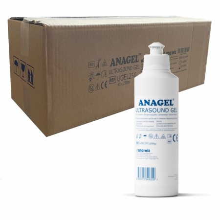 Kartong med 40 stk Ultralyd Gel, 250ml (totalt 10kg)