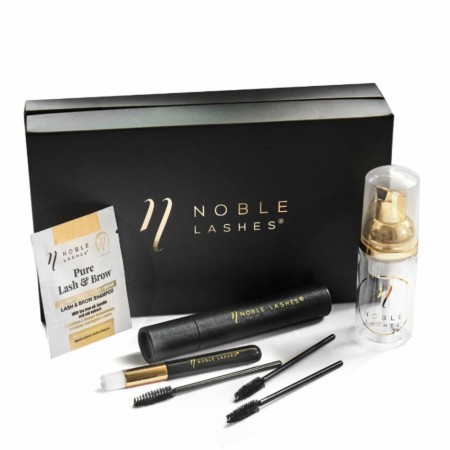 Noble Lashes pleiesett for vippeextensions