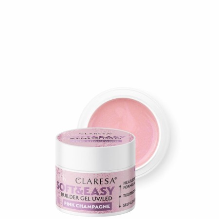 Soft & Easy Builder Gel, Claresa® Pink Champagne, 12g
