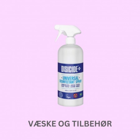 Væske og tilbehør