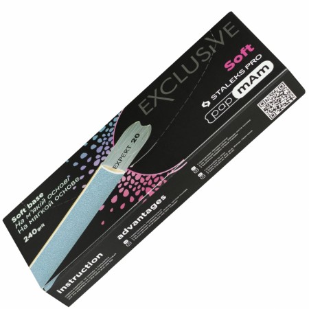 Staleks SoftFoam engangsfiler til papmAm-systemet, 240grit (30 stk)